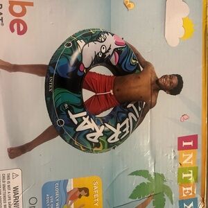 Intex Black and Green River Rat Inflatable Tube